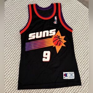 Champion Suns Black Basketball Jersey